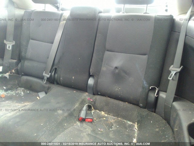 JTKDE167280259235 - 2008 TOYOTA SCION TC ნაცრისფერი ფოტო 8