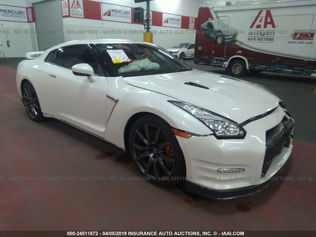 JN1AR5EF6FM280659 - 2015 NISSAN GT-R PREMIUM/BLACK WHITE photo 1