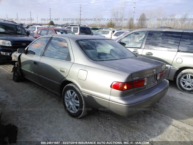 4T1BG22K9YU003347 - 2000 TOYOTA CAMRY CE/LE/XLE TAN photo 3