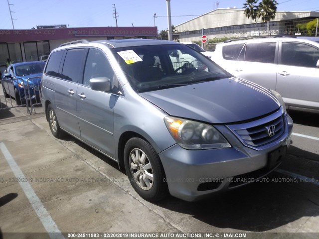 5FNRL386X8B034758 - 2008 HONDA ODYSSEY EXL SILVER photo 1