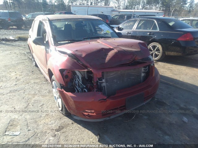 1B3HB48B67D558269 - 2007 DODGE CALIBER SXT RED photo 6