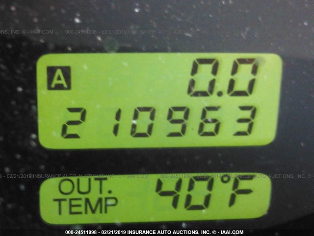 JF1SG65643H763638 - 2003 SUBARU FORESTER 2.5XS Қара фото 7