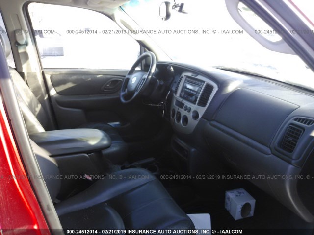 4F2CZ96103KM17828 - 2003 MAZDA TRIBUTE ES 红色 照片 5