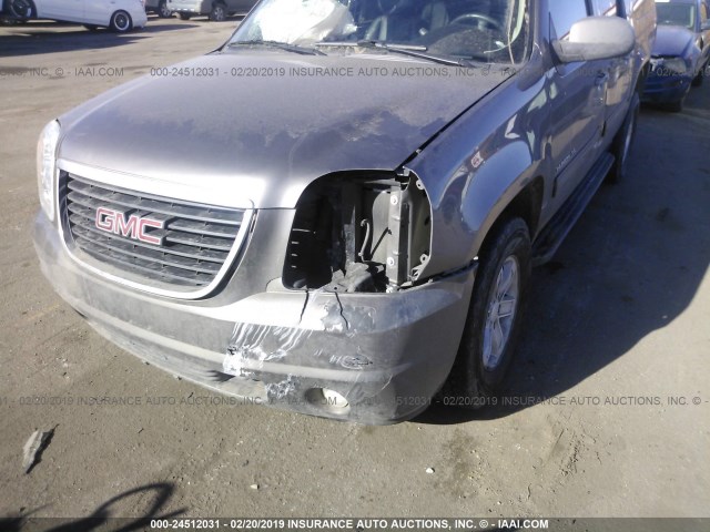 1GKS2KE75DR228585 - 2013 GMC YUKON XL K1500 SLT GRAY photo 6