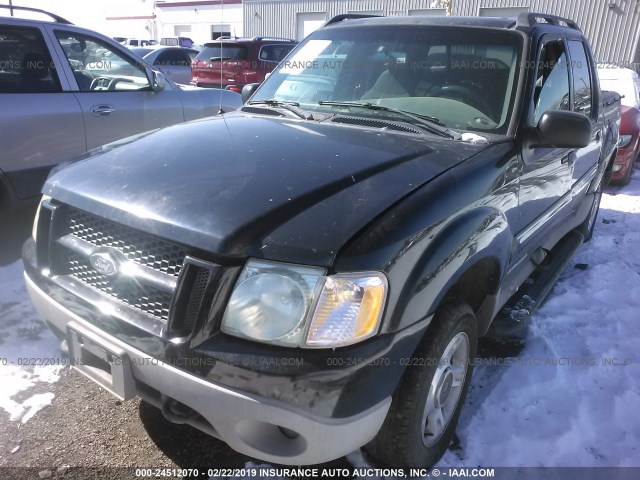 1FMZU67E72UA97513 - 2002 FORD EXPLORER SPORT TR  GREEN photo 6