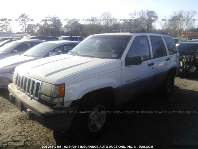 1J4GZ58S2WC279802 - 1998 JEEP GRAND CHEROKEE LAREDO/TSI WHITE photo 2