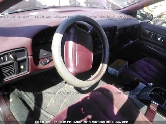 1G1BL52P8SR148282 - 1995 CHEVROLET CAPRICE / IMPALA CLASSIC/SS MAROON photo 5