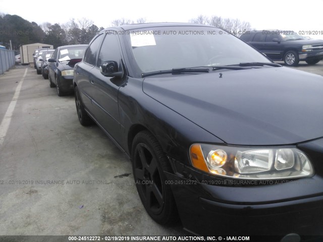 YV1RS592072607480 - 2007 VOLVO S60 2.5T BLACK photo 6