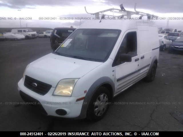 NM0LS7BN2DT155188 - 2013 FORD TRANSIT CONNECT XLT WHITE photo 2