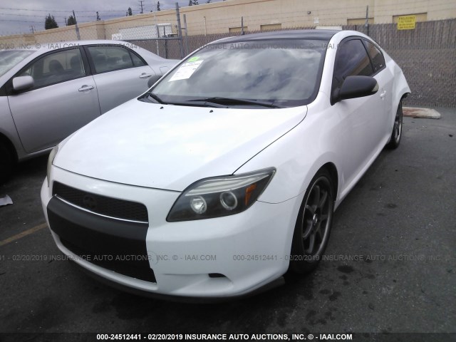 JTKDE177870188250 - 2007 TOYOTA SCION TC თეთრი ფოტო 2