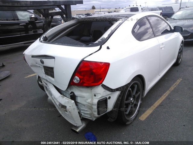 JTKDE177870188250 - 2007 TOYOTA SCION TC თეთრი ფოტო 4