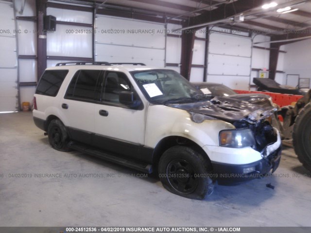 1FMPU165X6LB01593 - 2006 FORD EXPEDITION XLT WHITE photo 1