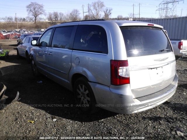 2A4RR8DGXBR690488 - 2011 CHRYSLER TOWN & COUNTRY TOURING L SILVER photo 3