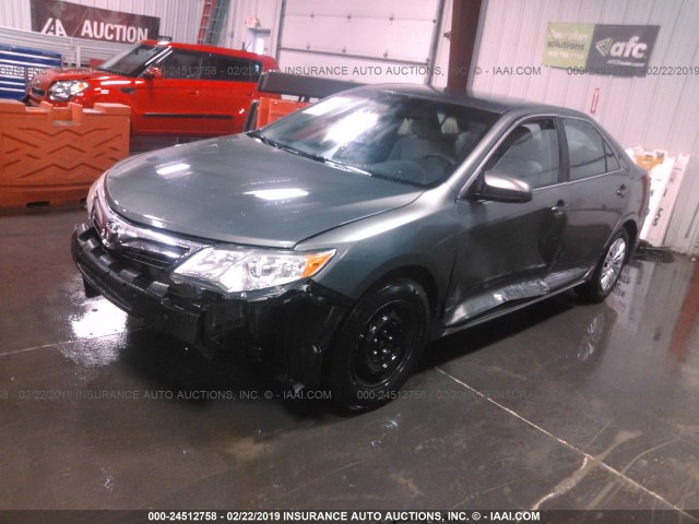 4T4BF1FK9CR166439 - 2012 TOYOTA CAMRY SE/LE/XLE 绿色 照片 2