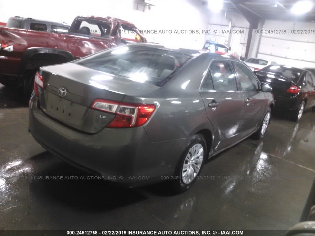 4T4BF1FK9CR166439 - 2012 TOYOTA CAMRY SE/LE/XLE 绿色 照片 4