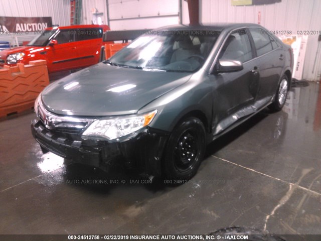 4T4BF1FK9CR166439 - 2012 TOYOTA CAMRY SE/LE/XLE 绿色 照片 6
