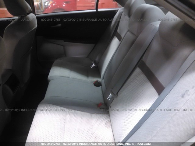 4T4BF1FK9CR166439 - 2012 TOYOTA CAMRY SE/LE/XLE 绿色 照片 8
