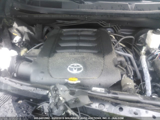 5TFGW5F14HX213739 - 2017 TOYOTA TUNDRA CREWMAX 1794/PLATINUM 黑色 照片 10