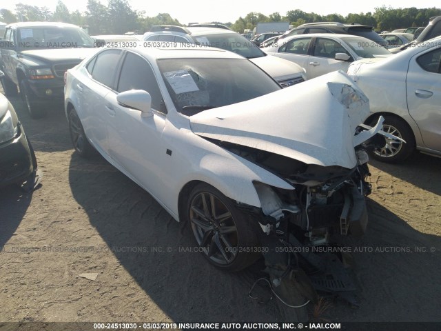 JTHCE1D20E5000167 - 2014 LEXUS IS 350 WHITE photo 1