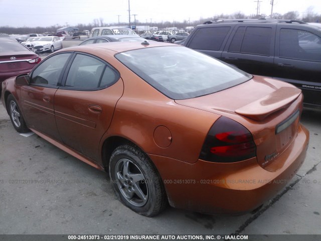 2G2WS522441132497 - 2004 PONTIAC GRAND PRIX GT2 ORANGE photo 3