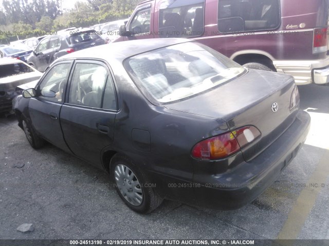 1NXBR12E6XZ179950 - 1999 TOYOTA COROLLA VE/CE/LE BLACK photo 3