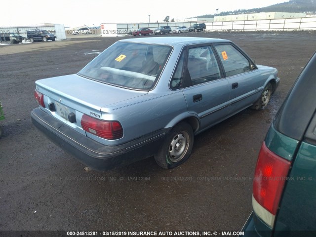 1Y1SK5166LZ043062 - 1990 GEO PRIZM LSI Light Blue photo 4