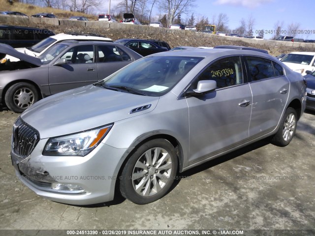 1G4GA5GR2EF301415 - 2014 BUICK LACROSSE TAN photo 2