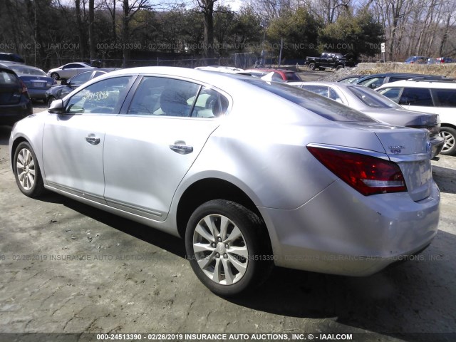 1G4GA5GR2EF301415 - 2014 BUICK LACROSSE TAN photo 3