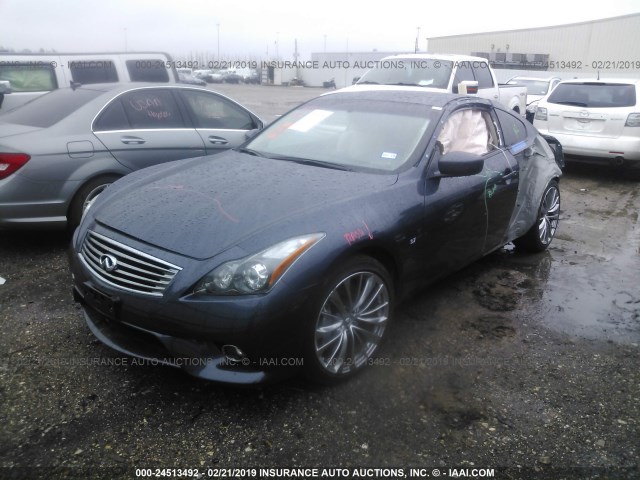 JN1CV6EK2FM870820 - 2015 INFINITI Q60 JOURNEY/IPL GRAY photo 2