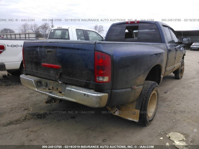 3D7MX48C46G210954 - 2006 DODGE RAM 3500 ST/SLT Dark Blue photo 4