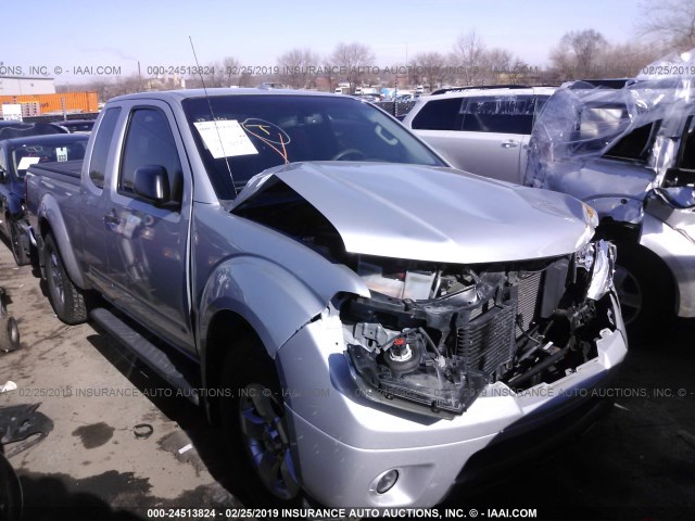 1N6AD0CU1CC413195 - 2012 NISSAN FRONTIER SV/PRO-4X SILVER photo 1