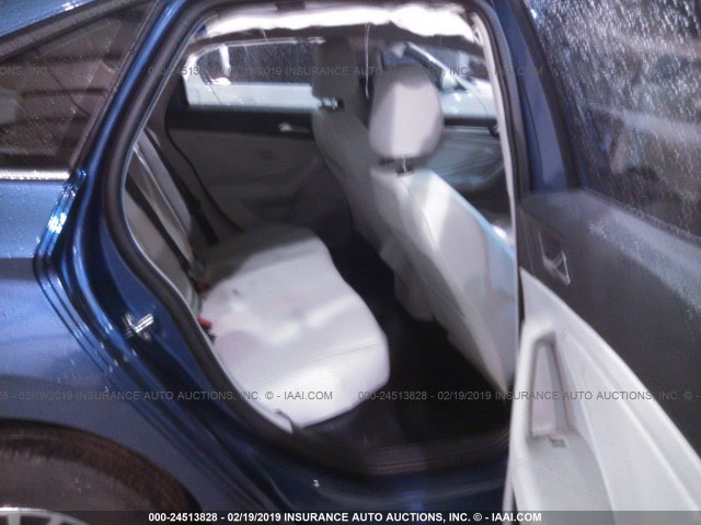 3VWC57BU2KM008329 - 2019 VOLKSWAGEN JETTA S/SE/R-LINE BLUE photo 8