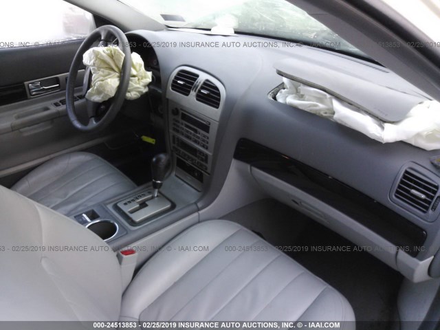 1LNHM86S65Y643021 - 2005 LINCOLN LS WHITE photo 5