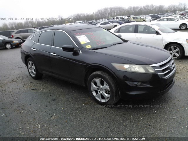 5J6TF1H59AL016466 - 2010 HONDA ACCORD CROSSTOUR EXL BLACK photo 1