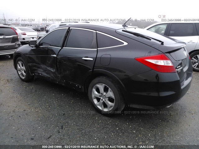 5J6TF1H59AL016466 - 2010 HONDA ACCORD CROSSTOUR EXL BLACK photo 6