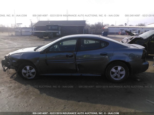 2G2WP552X61204867 - 2006 PONTIAC GRAND PRIX BLUE photo 6