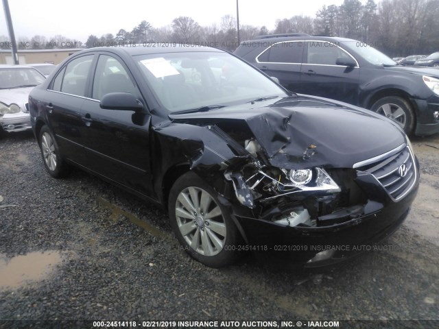 5NPEU46F19H460359 - 2009 HYUNDAI SONATA SE/LIMITED BLACK photo 1