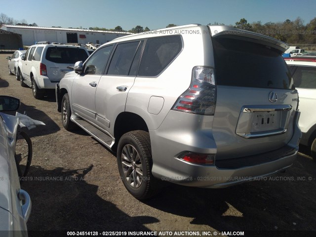 JTJJM7FX4G5133523 - 2016 LEXUS GX PREMIUM SILVER photo 3