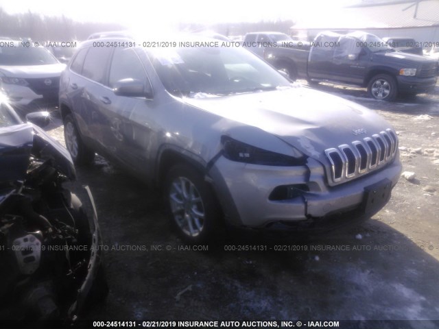 1C4PJLCB8FW506952 - 2015 JEEP CHEROKEE LATITUDE SILVER photo 1