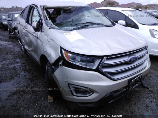 2FMPK3J80HBC45496 - 2017 FORD EDGE SEL BLACK photo 6