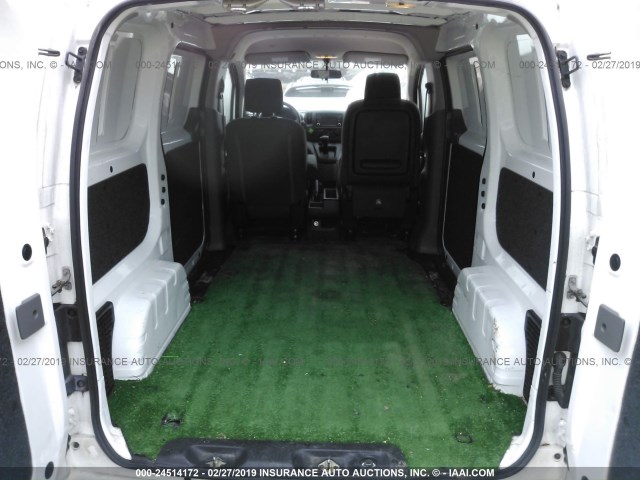 3N6CM0KNXFK690025 - 2015 NISSAN NV200 2.5S/2.5SV WHITE photo 8