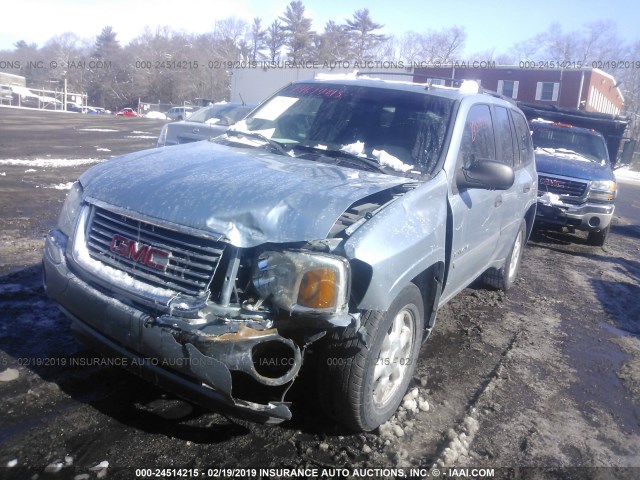 1GKDT13S662349774 - 2006 GMC ENVOY Light Blue photo 2