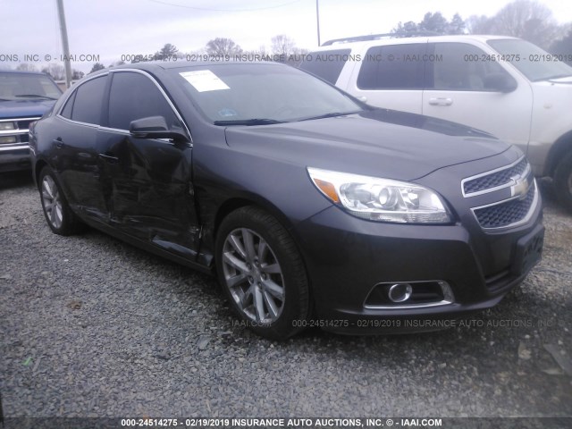 1G11E5SA3DF275169 - 2013 CHEVROLET MALIBU 2LT GRAY photo 1