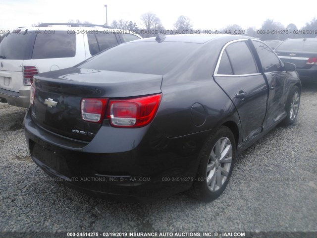 1G11E5SA3DF275169 - 2013 CHEVROLET MALIBU 2LT GRAY photo 4