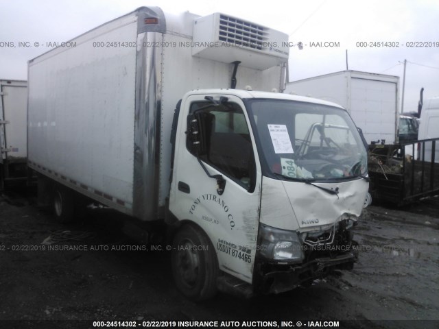 JHHSDM2H6FK003129 - 2015 HINO 195 WHITE photo 1