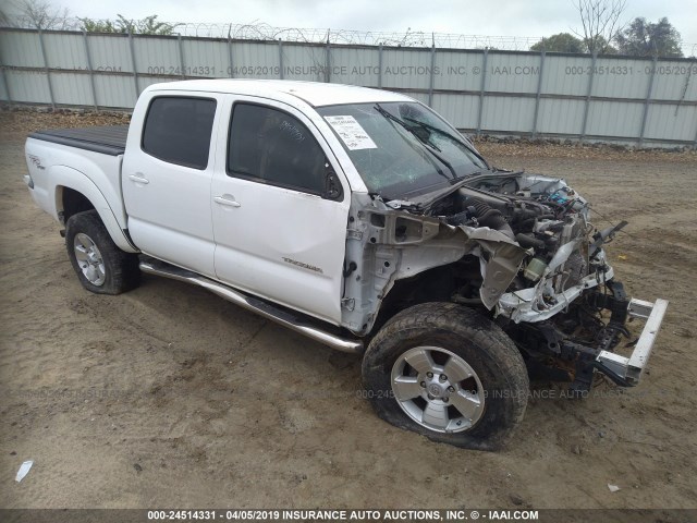 5TFLU4EN6DX054610 - 2013 TOYOTA TACOMA DOUBLE CAB 白色 照片 1