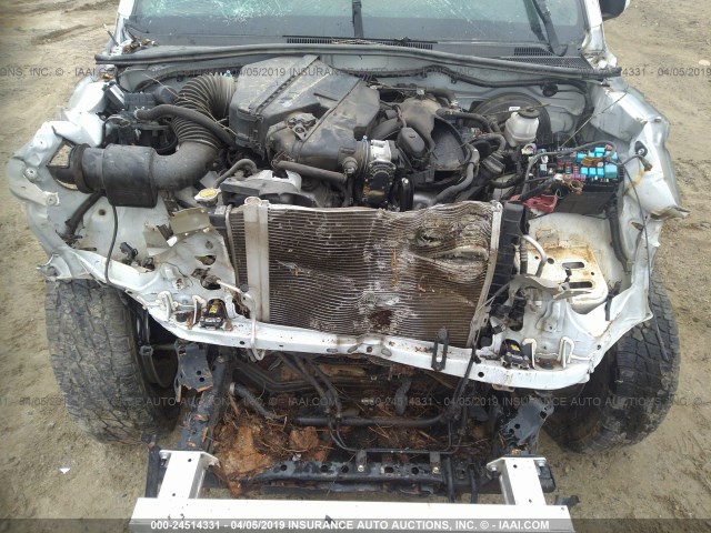 5TFLU4EN6DX054610 - 2013 TOYOTA TACOMA DOUBLE CAB 白色 照片 10