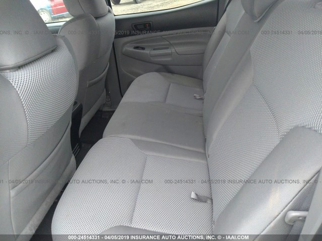 5TFLU4EN6DX054610 - 2013 TOYOTA TACOMA DOUBLE CAB 白色 照片 8