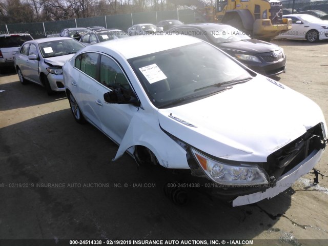 1G4GC5E34DF160998 - 2013 BUICK LACROSSE WHITE photo 1