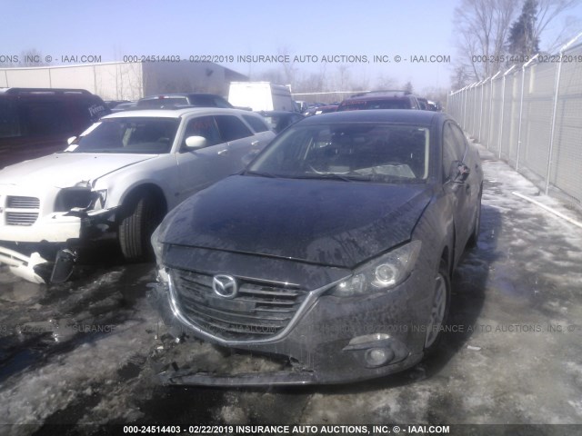 3MZBM1V73FM162152 - 2015 MAZDA 3 TOURING GRAY photo 6